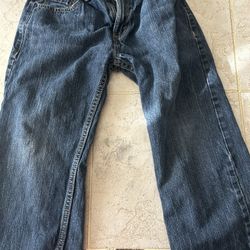 Boys 505 Levi Strauss Jeans Size 12 Regular