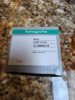 hansgrohe
Axor AXM Ventil 1x (contact info removed)8