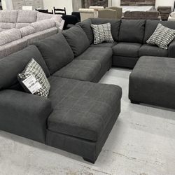 Color Options U Shaped Modular Sectional Sofa With Chaise 🌟 Fast Delivery 🚚 Military Discount 