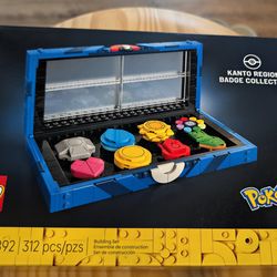 LEGO® Pokémon™ Kanto Region Badge Collection (40892) New