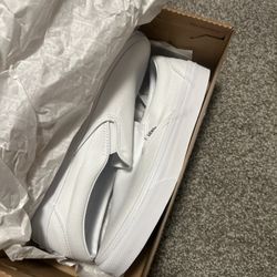 White Vans 9 1/2