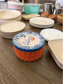 9 piece pioneer women plates