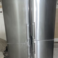2 Luxury Brand Column Fridge/Freezers 