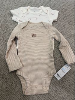 Carters onsie 3M new