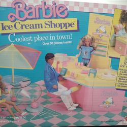 Vintage 1987 Barbie Ice Cream Shoppe