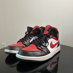 Nike Air Jordan 1s Red And Black