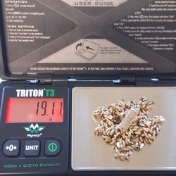 10k 18.5 Inch Gold Chain