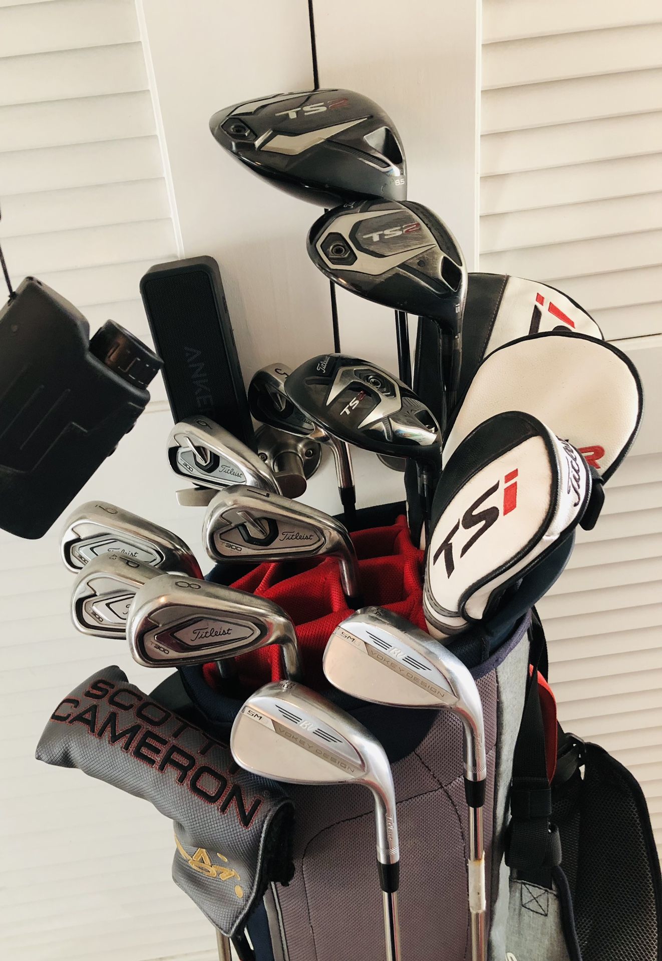 Titleist T300 Golf Set Irons 5-PW with Titleist TS2 Driver,