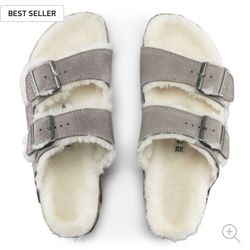 **Brand New** BirkenstockARIZONA SHEARLING SUEDE LEATHER