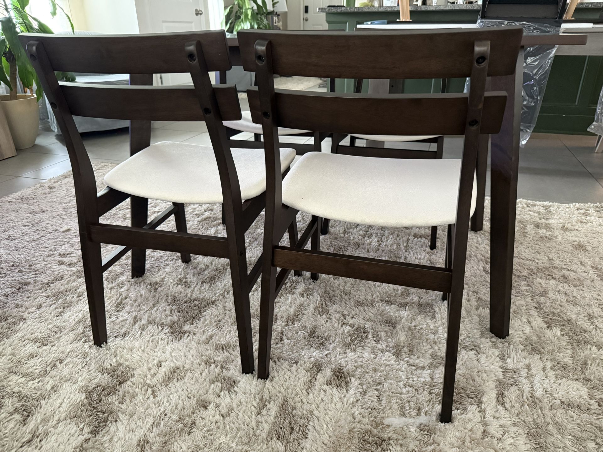 Dining table with 4 chairs