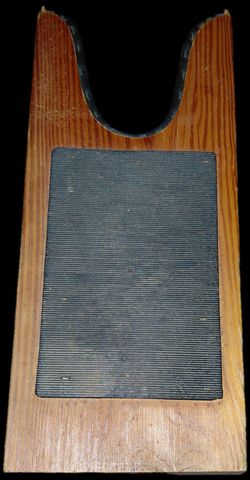 Boot Jack Puller wood w rubber grips Vintage