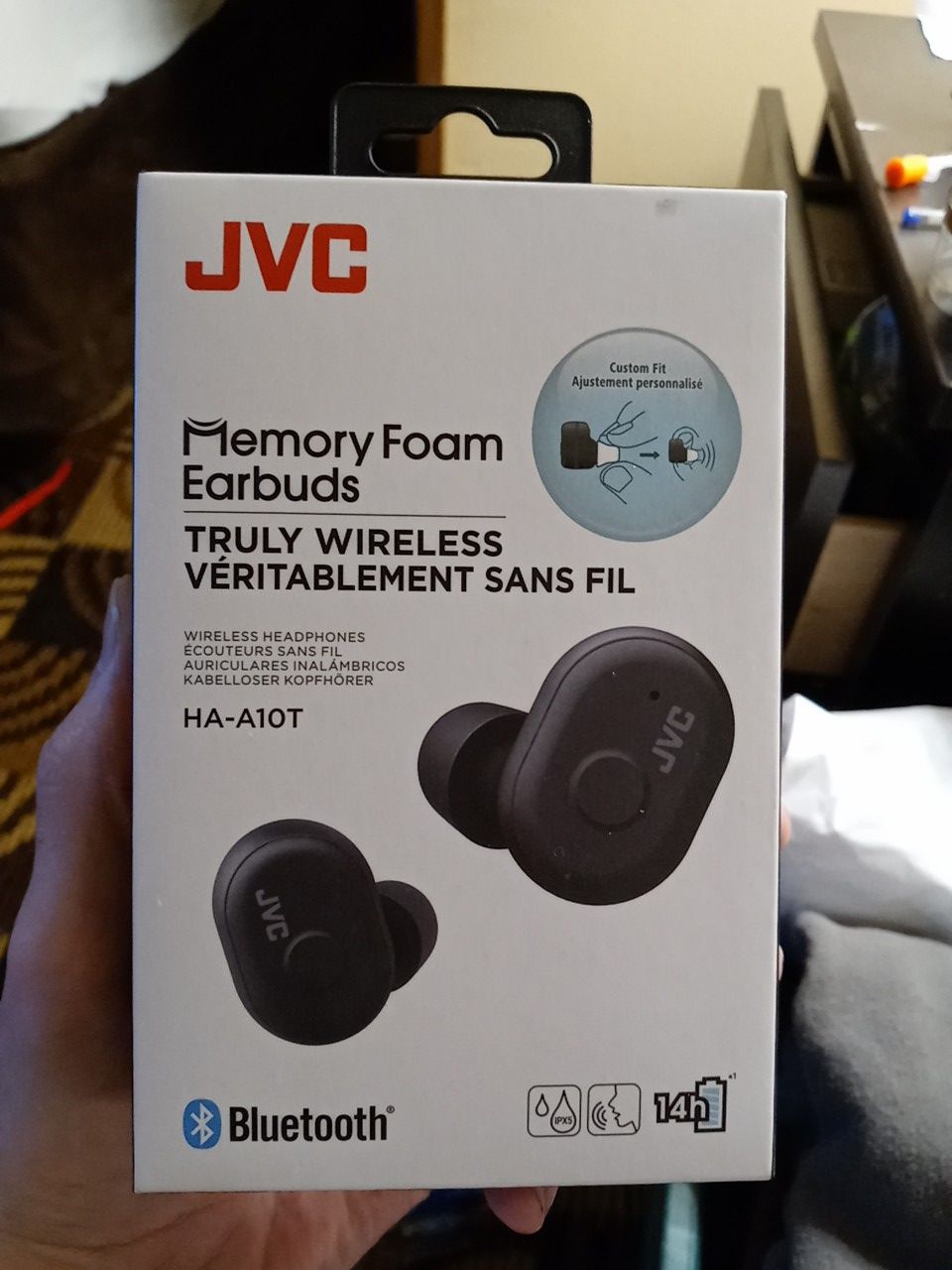 JVC Memory Foam Earbuds