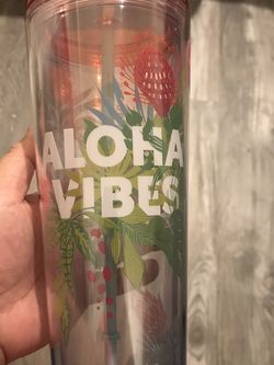 Starbucks Aloha Vibes Tumbler Hawaii Collection