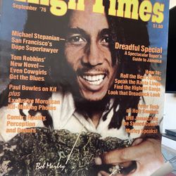 Bob Marley High Times Poster