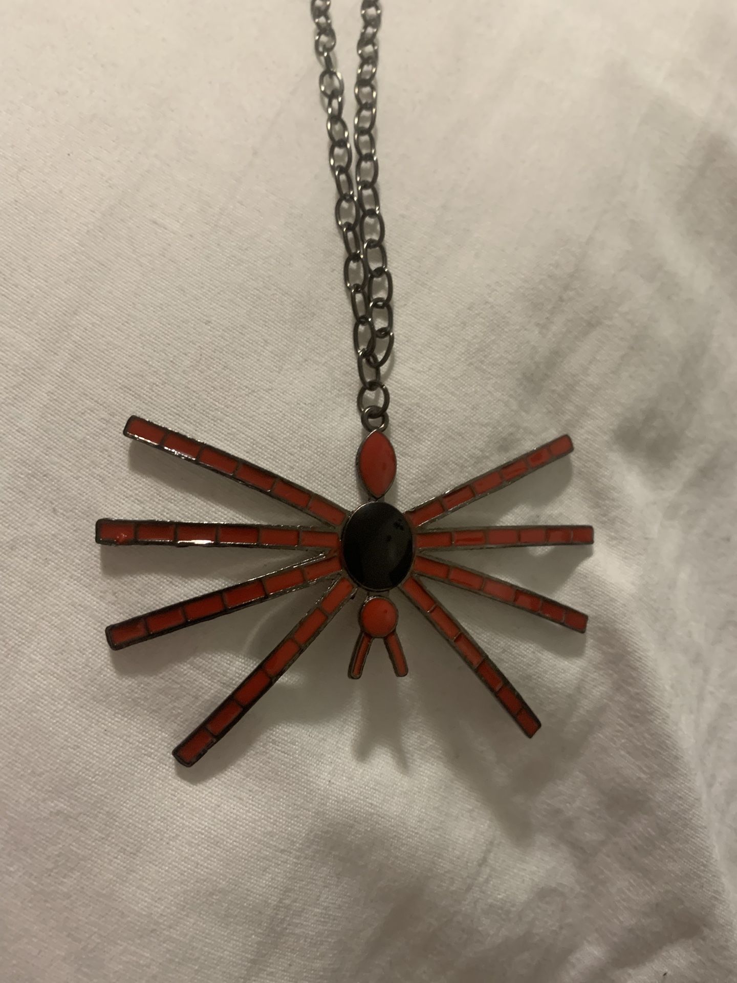 Red Spider Necklace