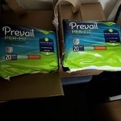 Prevail adult pull up, size medium, each box of 4 pack, $30