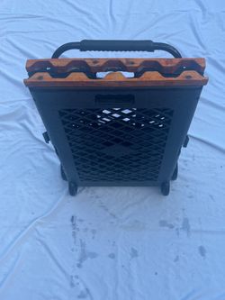 Custom rolling fishing rod cart