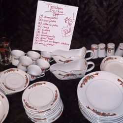 Tienshan Plates, Bowls, Servicing Tray Etc Etc! 