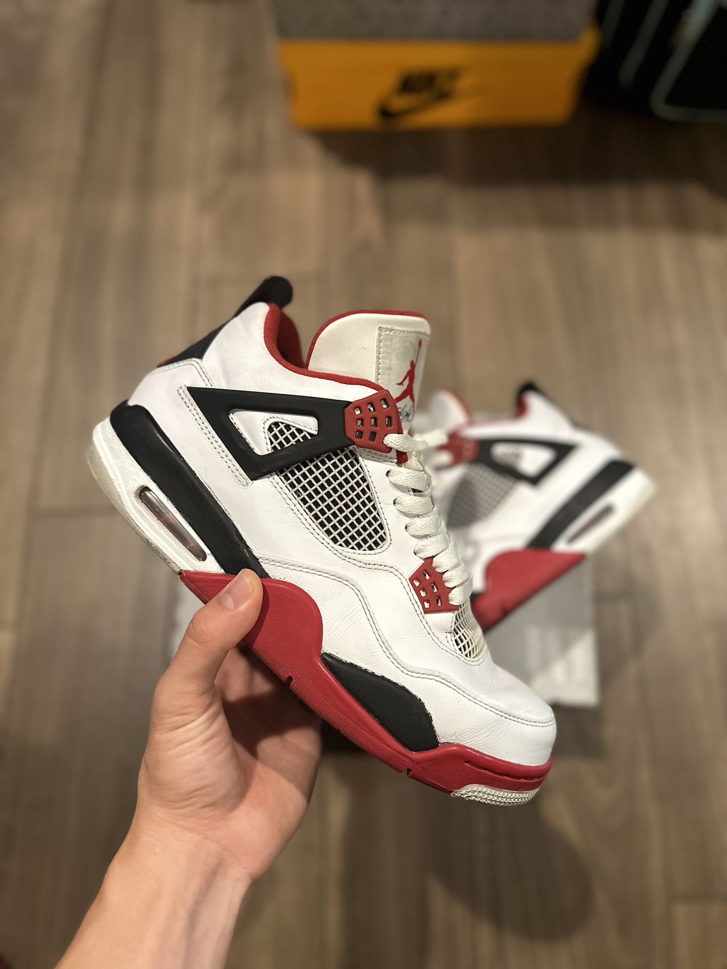 jordan 5 fire red size 8