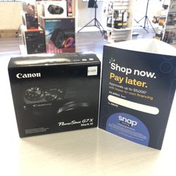 Canon PowerShot G7XIII Black Only At Downey Camera