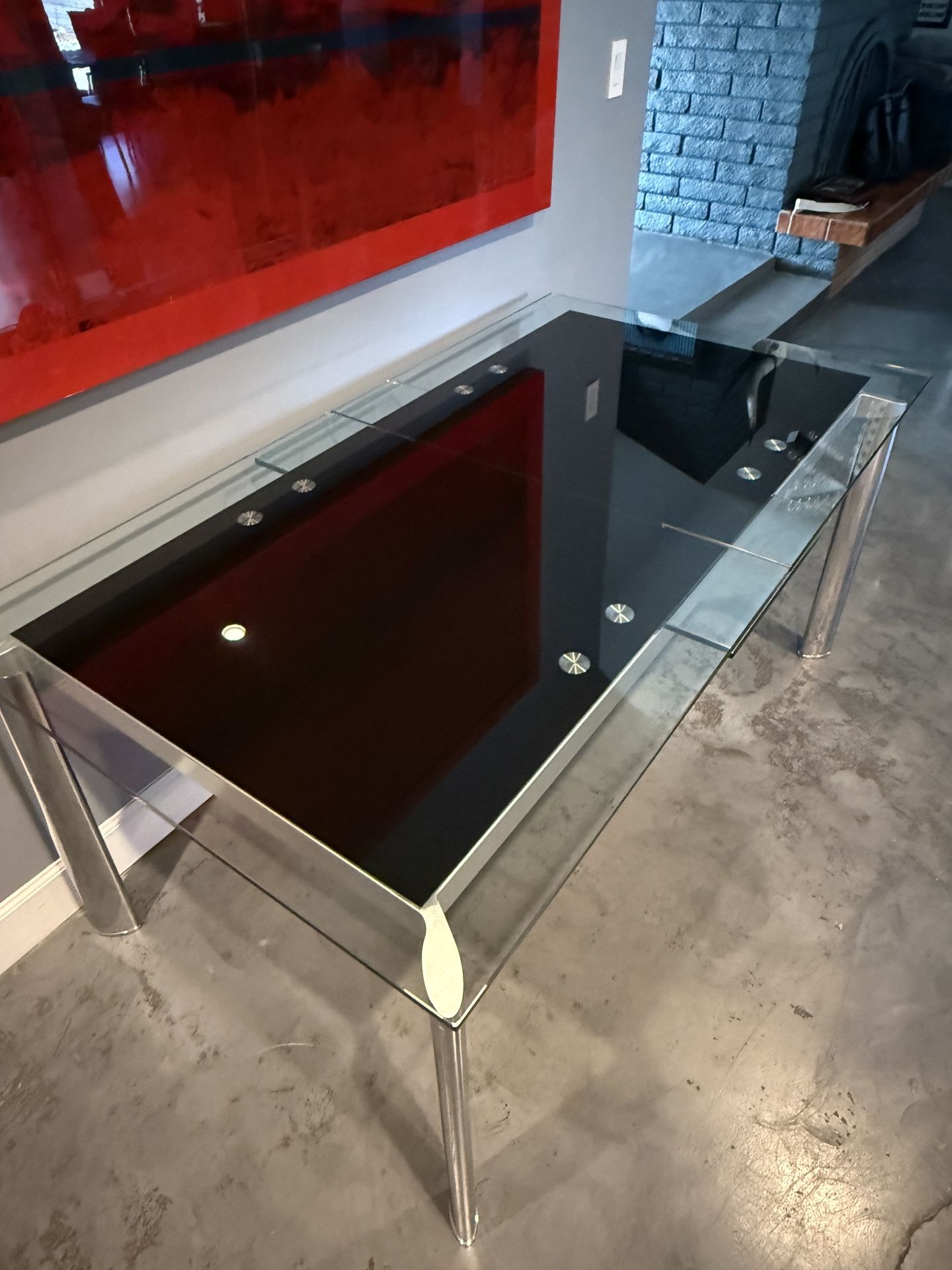 Copenhagen Glass Dining Table