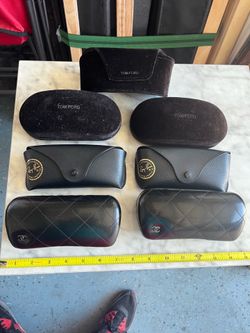 Designer sunglass case
