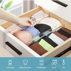 Drawer Dividers Organizers 8 Pack