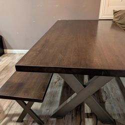 Dining Table And Bench