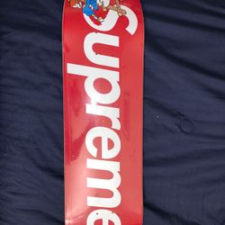 Supreme Smurf Skateboard 