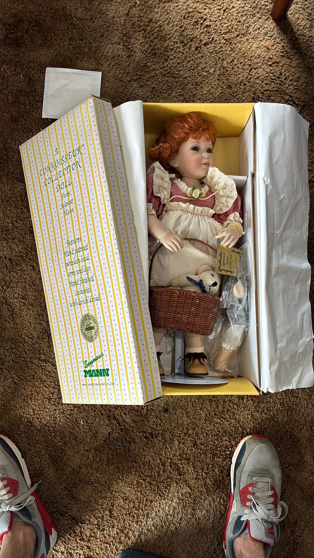 Seymour Mann Connoisseur Collection Porcelain Doll