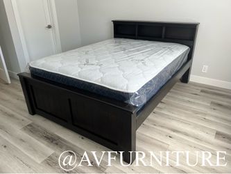 Queen Bed and Mattress