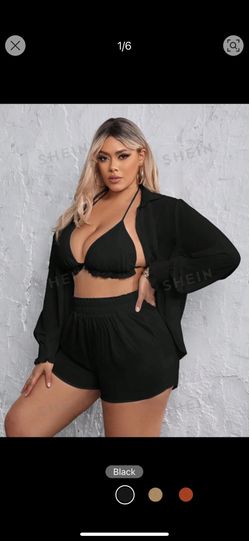 3 PIECE SHORT SET