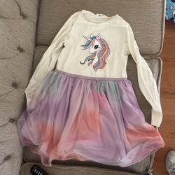 $10! H & M Children Unicorn Dress Size 8/10 