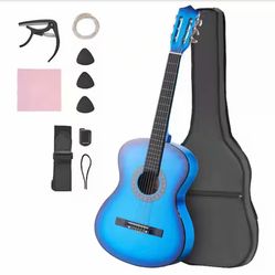 38 in. Wood Classical Guitar
