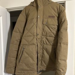 Men’s Columbia Omni Heat Hooded Coat (See Description For Size)