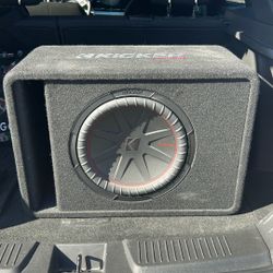 Kicker Comp R 12 In Box With Amp 