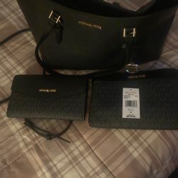 Michael Kors Black 3IN1 Tote 