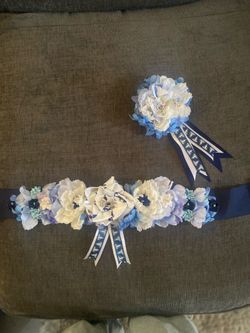 Baby Shower Belly Band/ Dad Button