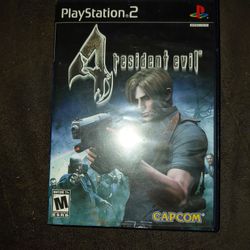 Resident Evil 4 For Ps2 