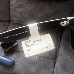 Ray-Ban New Wayfarer RB2132 Black Sunglasses – Authentic