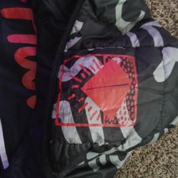 Members Only X Keith Haring Reversable Puffer Jacket 