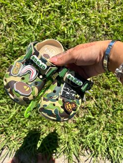 Kids Bape crocs