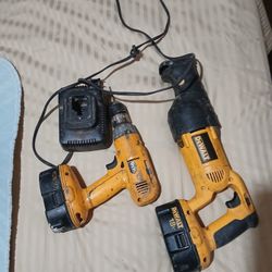 DeWalt Sawzall, Drill & Charger