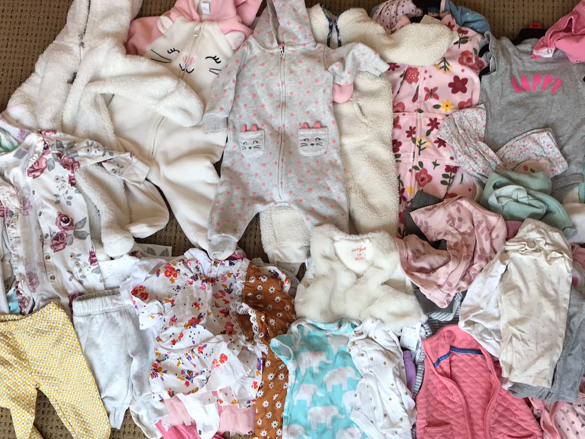 Lot Of Baby Girl Clothes