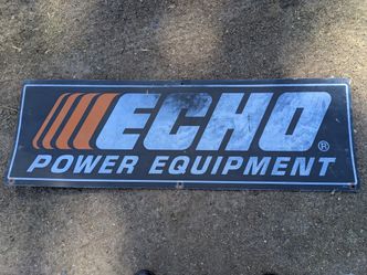Echo Advertising Sign