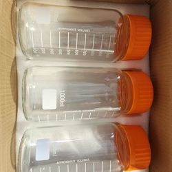 LAB  GLASS BOTTLES