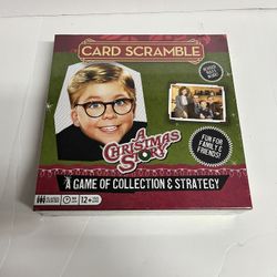 A Christmas Story Card Scramble Game NEW