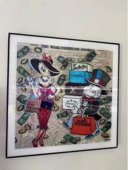 Framed canvas