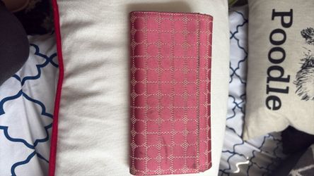 Kate spade wallet with checkbook holder