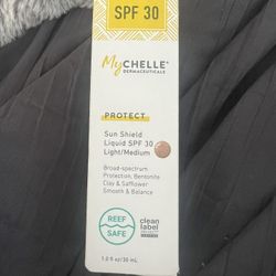 Mychelle Dermaceuticals Sun Shield SPF 30 Light/ Medium Brand New 